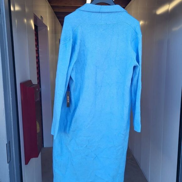 NWT $368 Maxport ocean blue cardigan - Picture 4 of 5